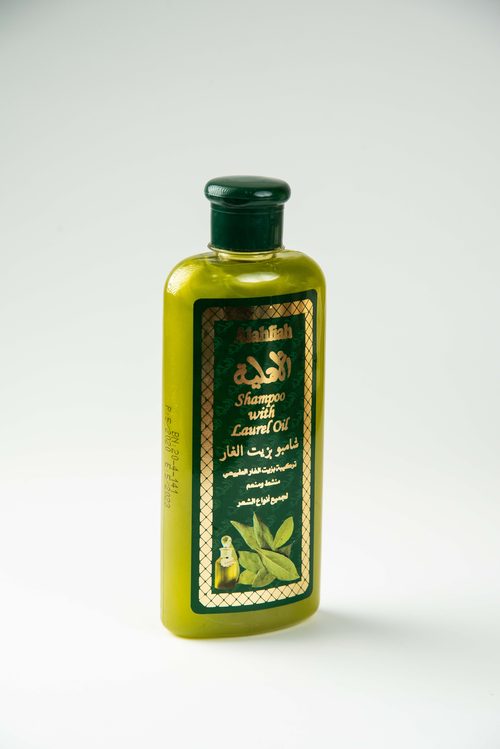 Alahliah Shampoo with Laurel Oil — bottled format
